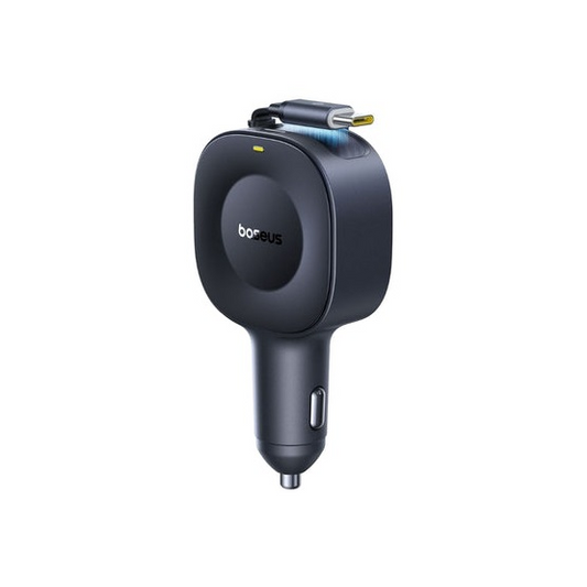 BASEUS PrimeTrip VR2 autós gyorstöltő 30W USB-C + USB-C kábel fekete C0206401